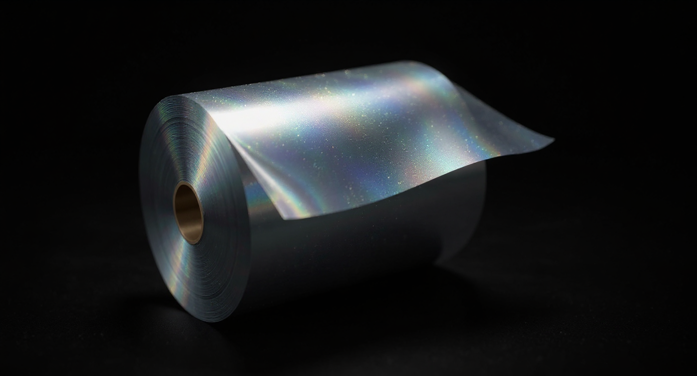 Rollo de película holográfica para etiquetas